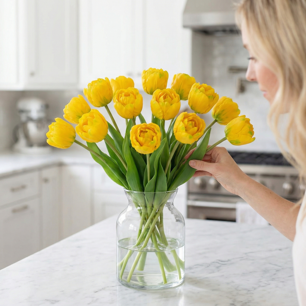 Double Tulip Stem