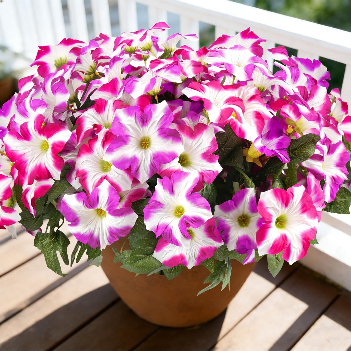 UV Resistant Fake Silk Morning Glory