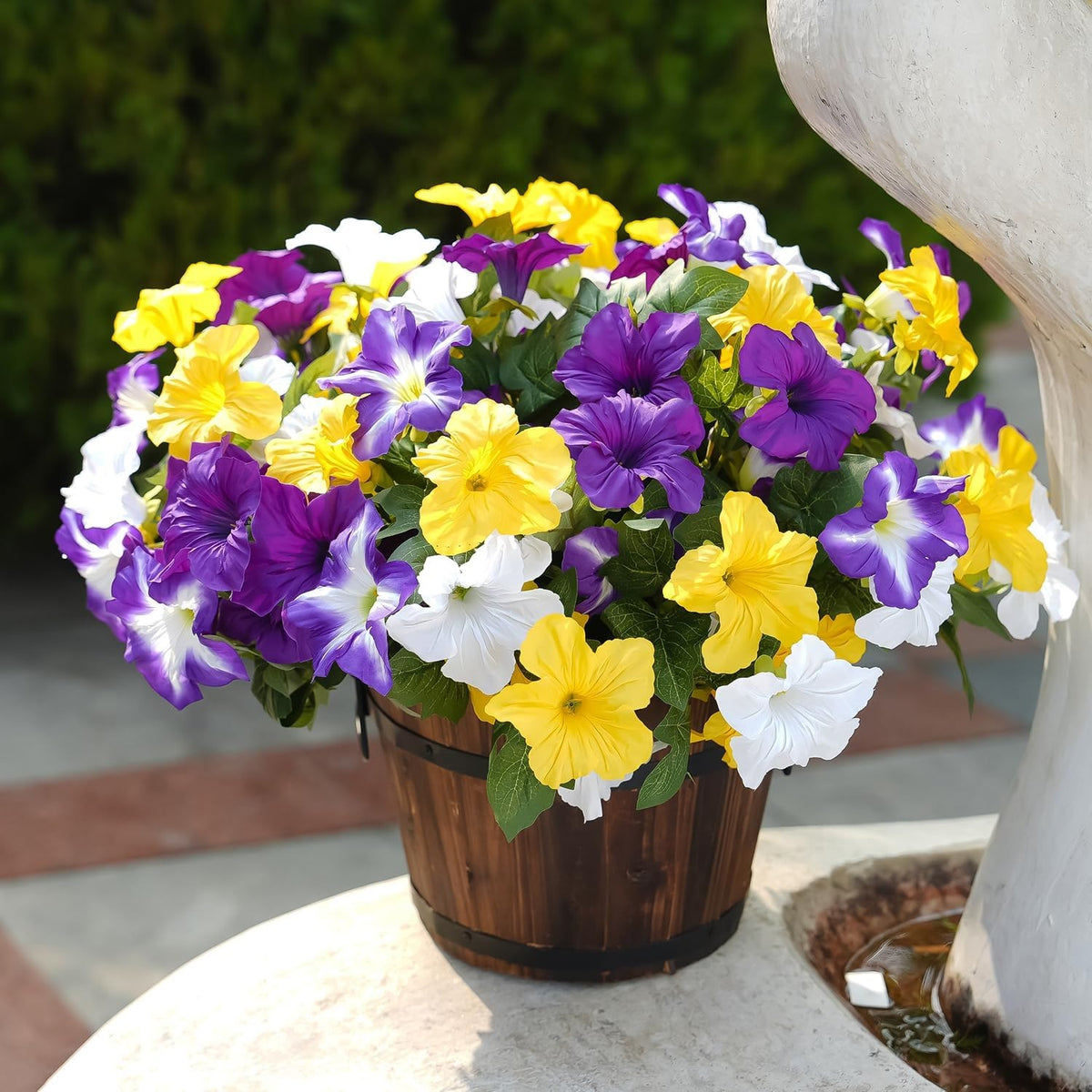 UV Resistant Fake Silk Morning Glory