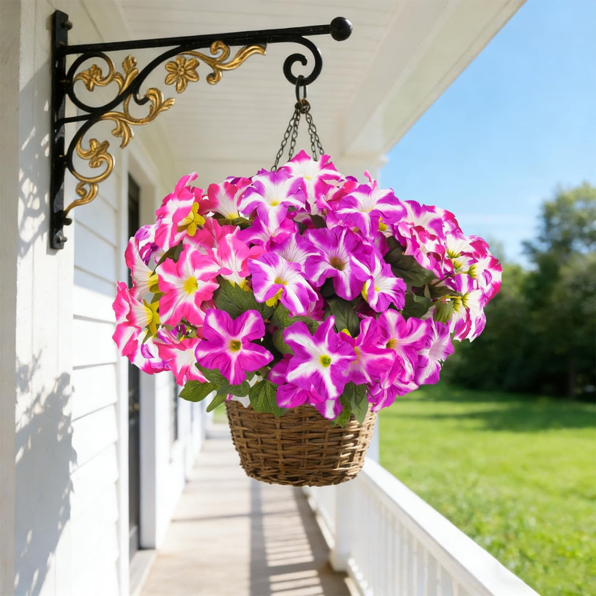 UV Resistant Fake Silk Morning Glory