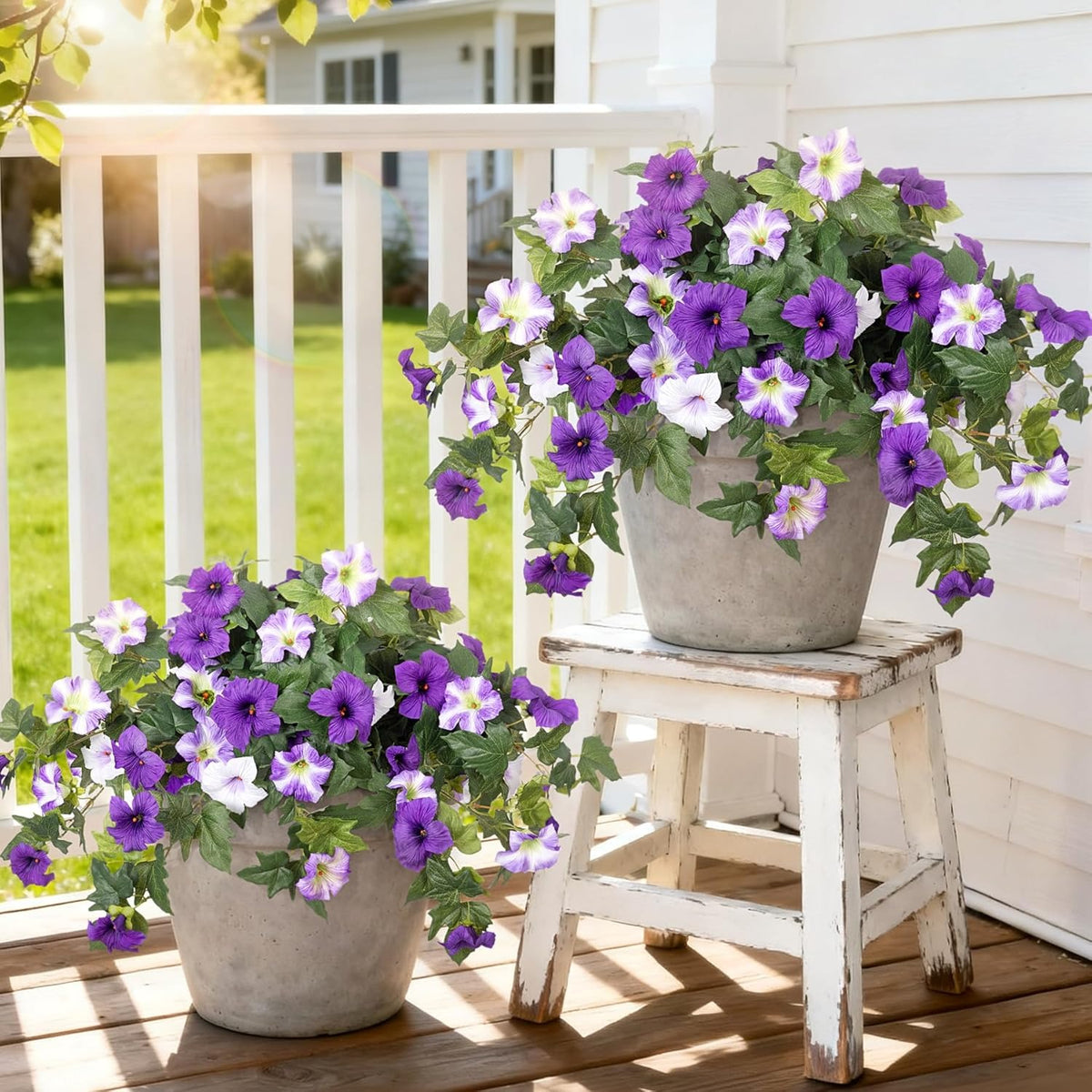 Silk Petunias Flower