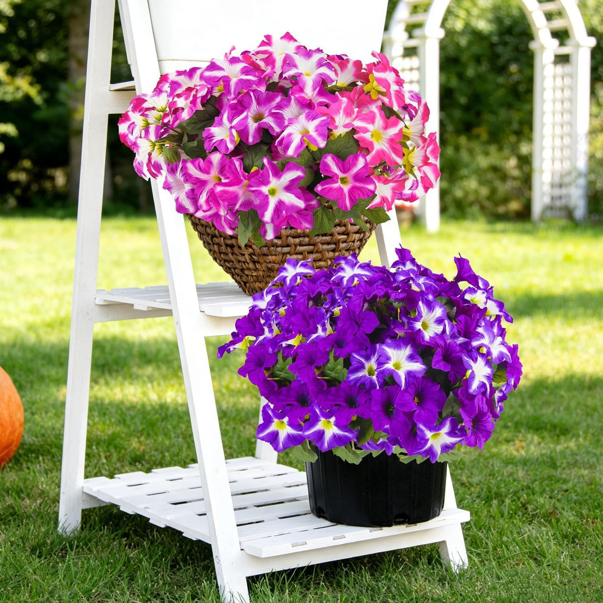 UV Resistant Fake Silk Morning Glory