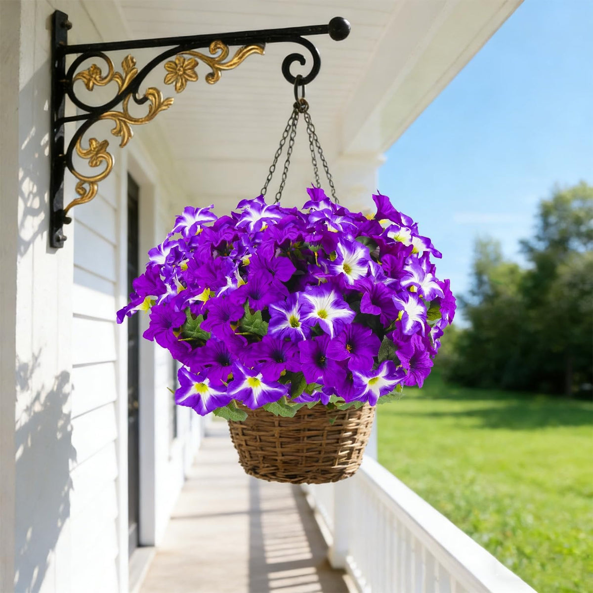 UV Resistant Fake Silk Morning Glory