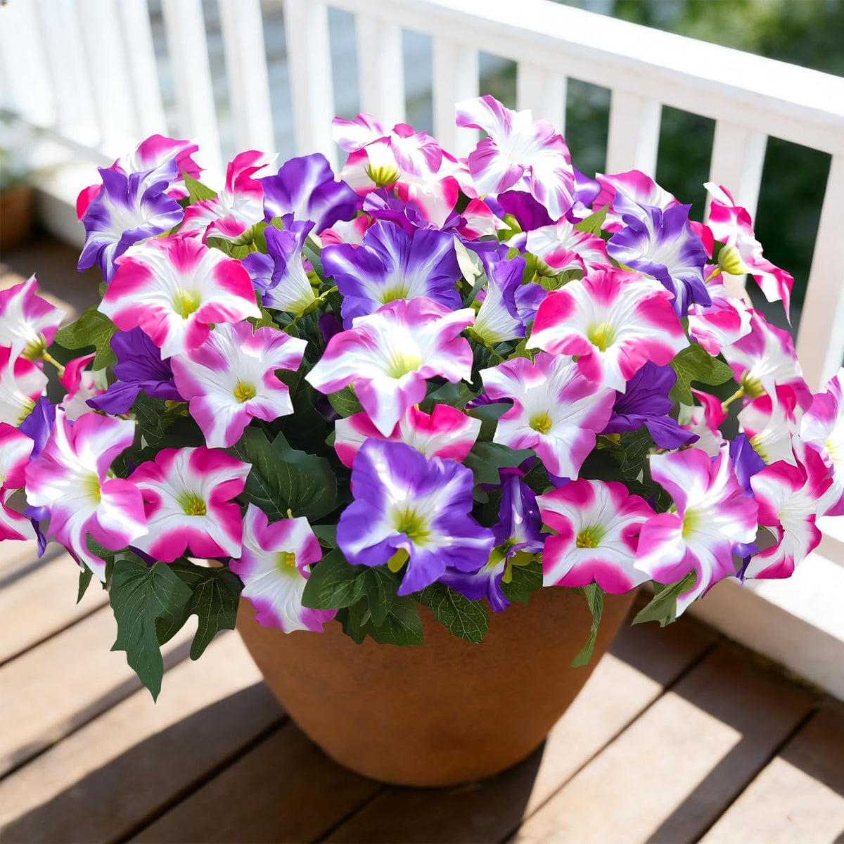 UV Resistant Fake Silk Morning Glory