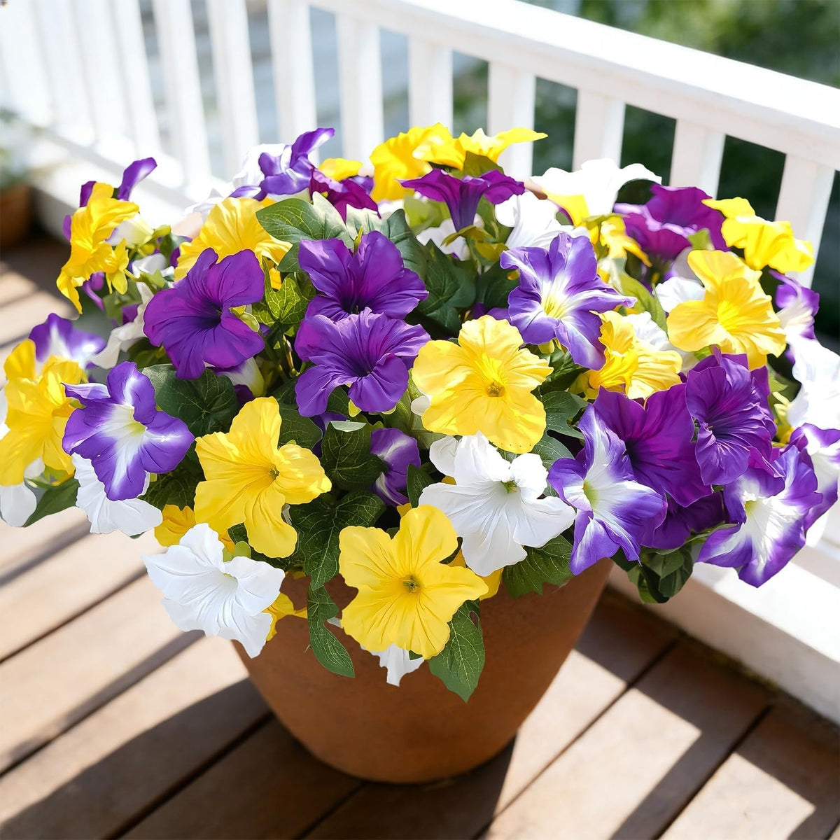 UV Resistant Fake Silk Morning Glory