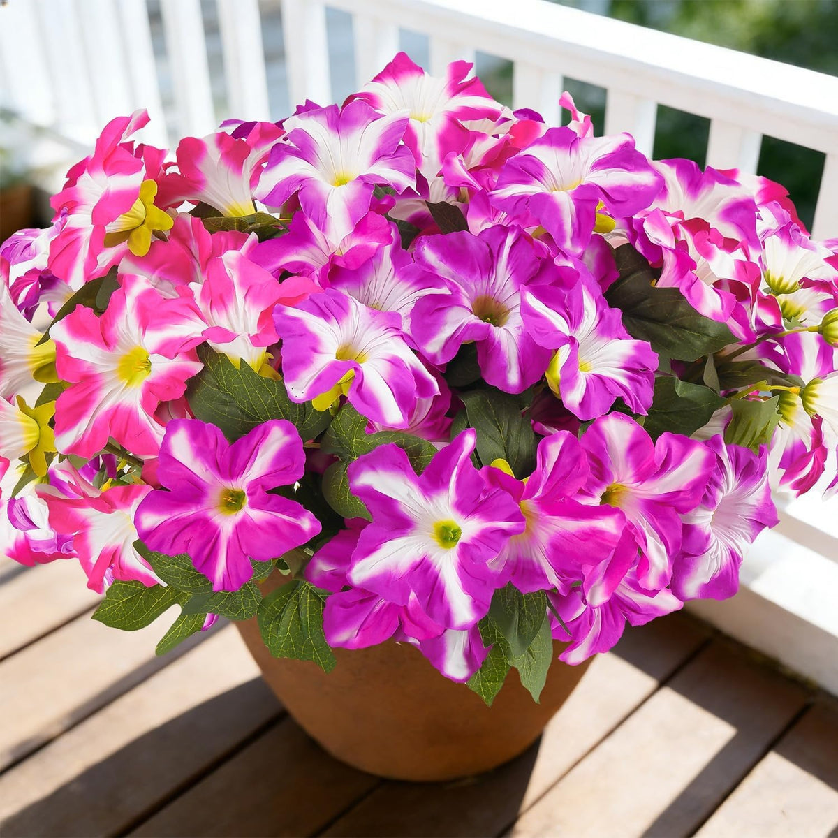 UV Resistant Fake Silk Morning Glory